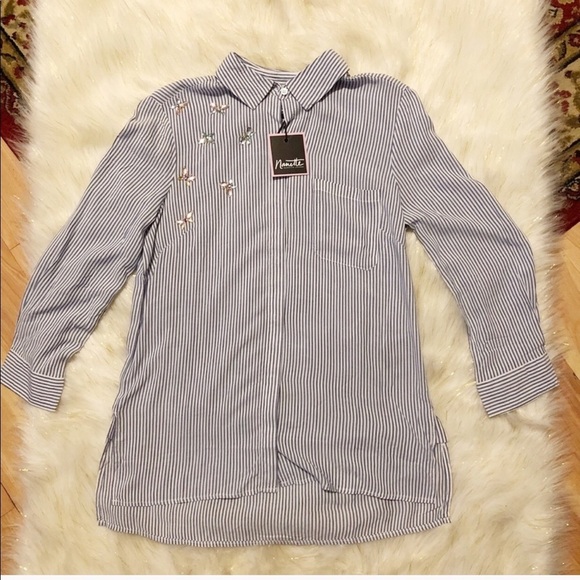 ⭐️NWT Nanette Lepore Button Down - Picture 4 of 9